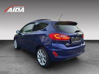 Gebraucht Ford Fiesta Titanium 125 PS (91 kW) 2018 Blau Kleinwagen