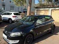 Gebraucht VW Polo Trendline 69 PS (50 kW) 2010 Schwarz Kleinwagen