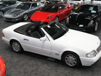 Gebraucht Mercedes SL320 231 PS (169 kW) 1998 Weiß Cabrio