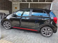 Gebraucht Kia Picanto GT-Line 62 PS (45 kW) 2023 Schwarz Kleinwagen