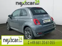 Gebraucht Fiat 500C 69 PS (50 kW) 2021 Grau (colore esterno (carrara grau)) Cabrio