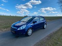 Gebraucht Opel Corsa 80 PS (58 kW) 2007 Blau Kleinwagen
