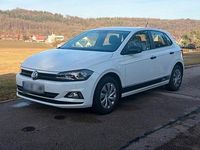 Gebraucht VW Polo Trendline 75 PS (55 kW) 2018 Weiß Kleinwagen