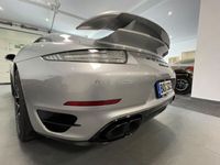 gebraucht Porsche 911 Turbo S 991 GT-Silber PCCB Sport-Design