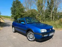 Gebraucht VW Golf Cabriolet 101 PS (74 kW) 1998 Blau Cabrio