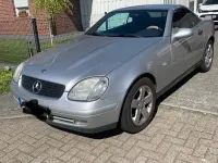 Second-hand Mercedes SLK200 136 CP (100 kW) 1997 Argintiu Cabrio