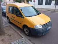 Gebraucht VW Caddy 75 PS (55 kW) 2010 Gelb Van / Kleinbus