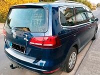 Gebraucht VW Sharan Join 150 PS (110 kW) 2019 Blau Van / Kleinbus