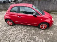 Gebraucht Fiat 500 Lounge 69 PS (50 kW) 2010 Rot Kleinwagen