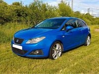Gebraucht Seat Ibiza SC Style 105 PS (77 kW) 2011 Blau Kleinwagen