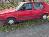 Gebraucht VW Golf II 70 PS (51 kW) 1991 Rot Kleinwagen