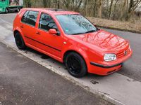 Gebraucht VW Golf IV 75 PS (55 kW) 1998 Rot Kleinwagen