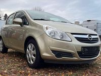 Gebraucht Opel Corsa Edition 90 PS (66 kW) 2009 Champagner silber m2 Kleinwagen