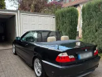 Gebraucht BMW 320 Cabriolet 170 PS (125 kW) 2001 Schwarz Cabrio