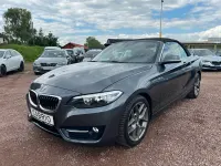 Gebraucht BMW 220 Sport Line 184 PS (135 kW) 2016 Grau Cabrio