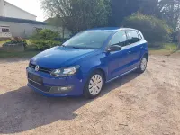 Käytetty VW Polo Style 90 HP (66 kW) 2011 Sininen Viistoperä