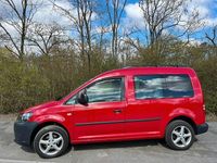 Gebraucht VW Caddy 75 PS (55 kW) 2013 Rot Van / Kleinbus