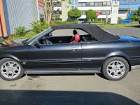Gebraucht Audi Cabriolet 116 PS (85 kW) 1996 Schwarz Cabrio