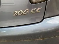 Gebraucht Peugeot 206 CC Filou 109 PS (80 kW) 2005 Grau Cabrio