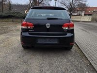 Gebraucht VW Golf VI Trendline 105 PS (77 kW) 2011 Schwarz Kleinwagen