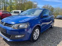 Gebraucht VW Polo Life 75 PS (55 kW) 2013 Blau Kleinwagen