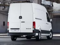 Nouă MAN TGE 177 CP (130 kW) 2026 Alb Van