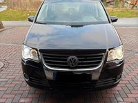 Gebraucht VW Touran 140 PS (102 kW) 2007 Schwarz Van / Kleinbus
