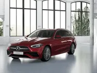 Gebraucht Mercedes C180 AMG 170 PS (125 kW) 2024 Rot Kombi