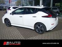 Gebraucht Nissan Leaf N-Connecta 110 kW (150 PS) 2021 Weiß Kleinwagen
