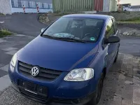 Gebraucht VW Fox 54 PS (39 kW) 2008 Blau Kleinwagen