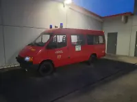 Gebraucht Ford Transit 77 PS (56 kW) 1988 Rot Van / Kleinbus