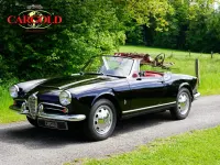 Gebraucht Alfa Romeo Giulia Spider Veloce 111 PS (81 kW) 1962 Schwarz Cabrio