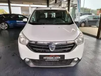 Gebraucht Dacia Lodgy Prestige 116 PS (85 kW) 2014 Weiß Van / Kleinbus