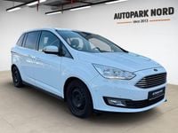 Gebraucht Ford Grand C-Max Titanium 125 PS (91 kW) 2017 Frozen white Van / Kleinbus