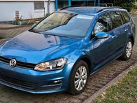 Gebraucht VW Golf VII 110 PS (80 kW) 2016 Blau Kombi