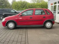 Gebraucht Opel Corsa 75 PS (55 kW) 2002 Rot Kleinwagen