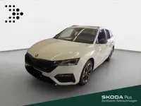 Gebraucht Skoda Octavia RS 245 PS (180 kW) 2023 Moonweiss metallic Kombi