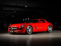 Gebraucht Mercedes SLS AMG AMG 571 PS (419 kW) 2010 Rot Coupé