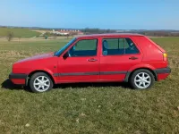 Gebraucht VW Golf III 69 PS (50 kW) 1991 Rot Kleinwagen