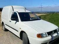 Gebraucht VW Caddy 64 PS (47 kW) 2002 Weiß Van / Kleinbus