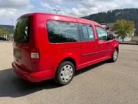 Gebraucht VW Caddy Maxi 102 PS (75 kW) 2009 Rot Van / Kleinbus