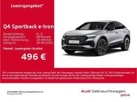 Gebraucht Audi Q4 Sportback e-tron Performance 210 kW (286 PS) 2025 Silber SUV