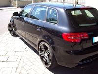 Gebraucht Audi A3 140 PS (102 kW) 2008 Schwarz metallic Kleinwagen