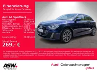 Gebraucht Audi A1 S-Line 116 PS (85 kW) 2024 Navarrablau metallic SUV