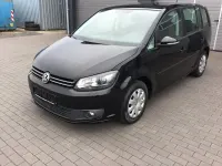 Gebraucht VW Touran Trendline 105 PS (77 kW) 2014 Schwarz Van / Kleinbus