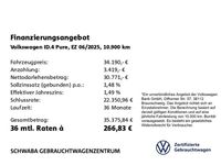 Gebraucht VW ID.4 Pure 125 kW (170 PS) 2025 Gletscherweiß metallic SUV