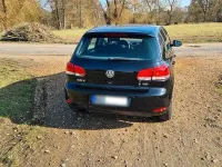 Gebraucht VW Golf VI Trendline 105 PS (77 kW) 2010 Schwarz Kleinwagen