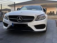 Gebraucht Mercedes C300 AMG line 245 PS (180 kW) 2018 Weiß Cabrio