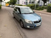 Gebraucht Skoda Fabia 75 PS (55 kW) 2008 Blau Kleinwagen
