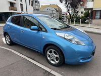 Gebraucht Nissan Leaf Basis 80 kW (109 PS) 2014 Blau Kleinwagen